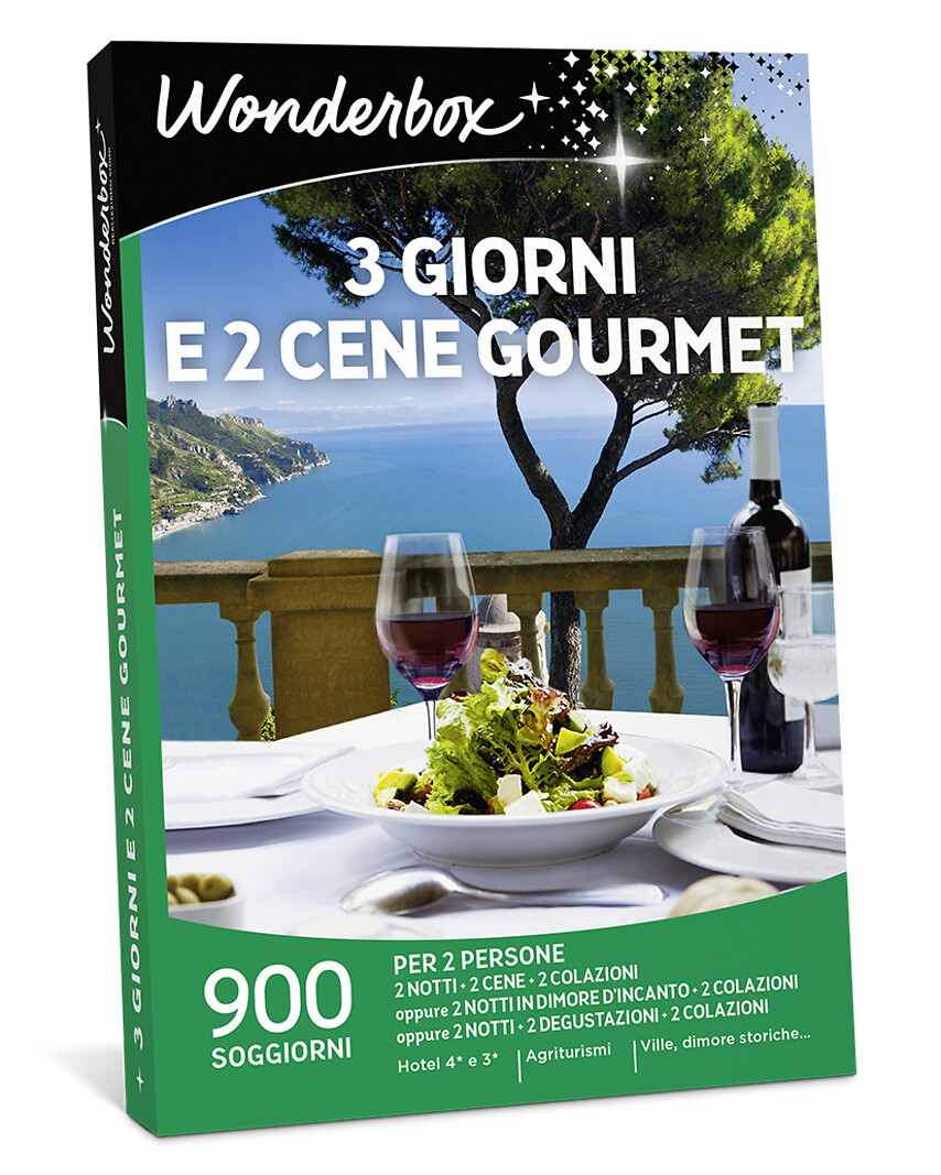 3 giorni e 2 cene gourmet